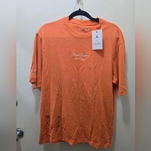 NWT Jordan Women's Orange Graphic Tee